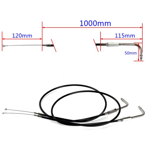 100cm throttle cables für - throttle,